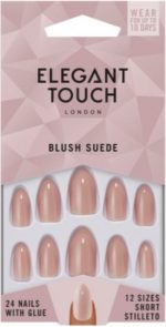 Elegant Touch Blush Suede Kunstnagels - 24 stuks - Image 2
