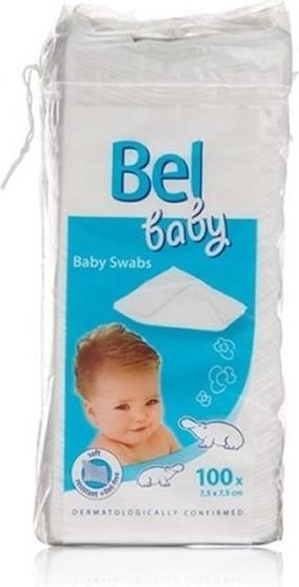 428x840-1 Bel Baby Baby Swabs 100 Pieces - Image 1