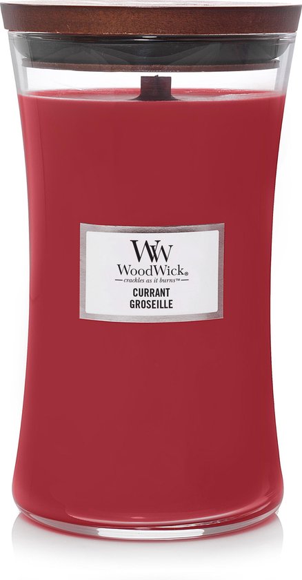 438x840-115 WoodWick Hourglass Large Geurkaars - Currant - Image 1
