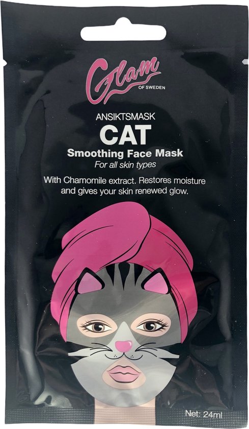 489x840-72 Gezichtsmasker Glam Of Sweden Kat (24 ml) - Image 1