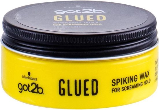 550x380-80 Schwarzkopf Got2b Glued Spiking Wax 75ml Hair Wax - Image 1