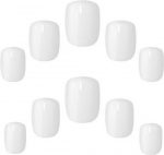 Elegant Touch Quite White Nails - Kunstnagels - Nagels - Press on nails - Plaknagels - Nepnagels - 24 stuks - Beste Kwaliteit - Image 2