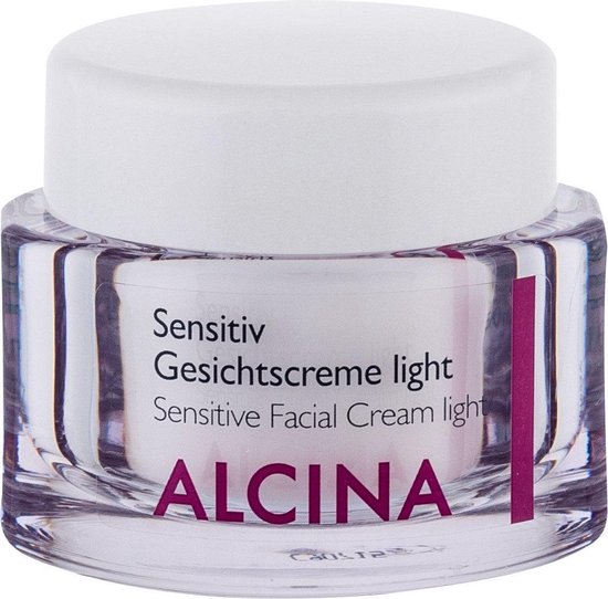550x542-11 Alcina - ( Sensitiv e Facial Cream Light ) Face ( Sensitiv e Facial Cream Light ) 50 ml - 50ml - Image 1