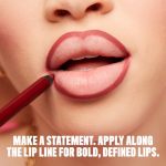 NYX Line Loud Lip Pencil lippotlood voor zacht aanvoelende, gladde lippen - No Wine-in - Image 4