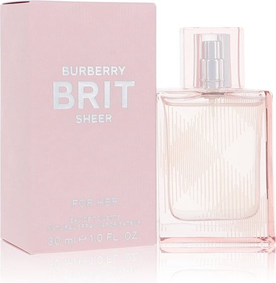 550x563-20 Burberry Brit Sheer - 30 ml - eau de toilette spray - damesparfum - Image 1