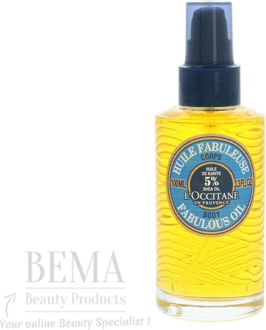 550x682-17 L Occitane Karite Lait Huile Fabuleuse Corps Olie Alle Huidtypen 100ml - Image 1