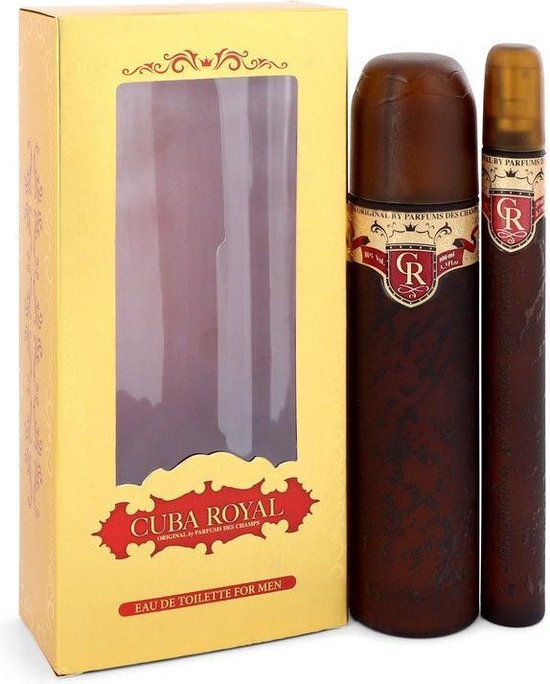 550x684-54 Cuba Royal by Fragluxe - Gift Set - 100 ml Eau De Toilette Spray + 30 ml Eau De Toilette Spray - Image 1