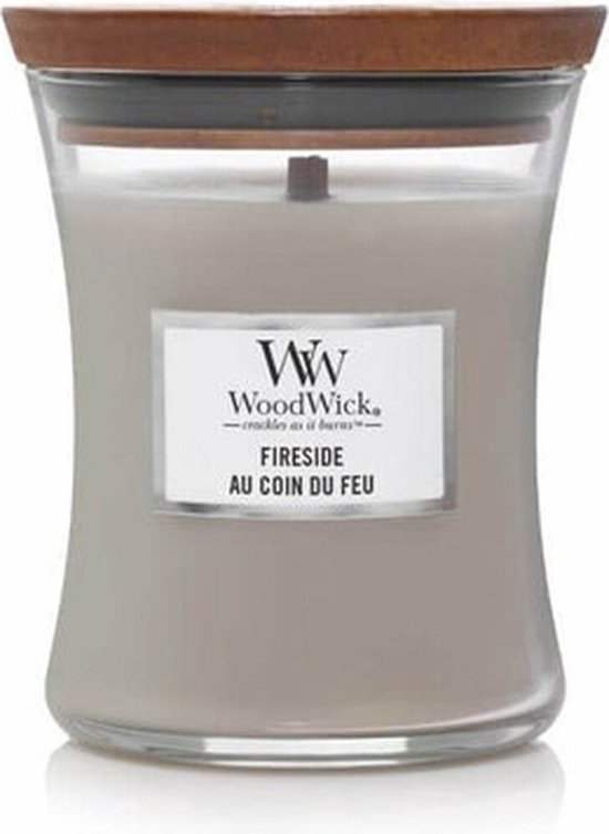 550x753-60 WoodWick Geurkaars Mini Fireside 85 gr - Image 1