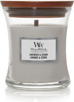 WoodWick Geurkaars Mini Lavender & Cedar 85 gr