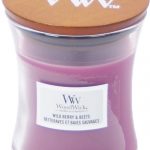 Woodwick Wild Berry & Beets Mini Candle - Geurkaars