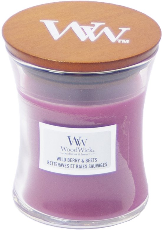 550x780-87 Woodwick Wild Berry & Beets Mini Candle - Geurkaars - Image 1