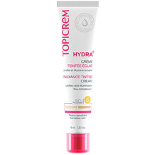 Topicrem Hydra+ Tinted Cream Spf50 #medium 40 ml - Image 1