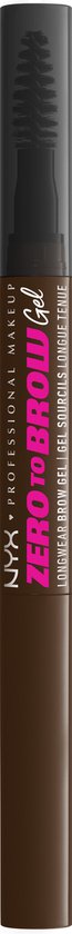 65x840-4 NYX Professional Makeup Zero to Brow - Expresso - Wenkbrauwgel Expresso bruin - Image 1