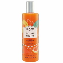 736663_db38f068d9f5ed63f9a05eae97772cd2 I Love I Love Exotic Fruit Body Wash 360ml - Image 1