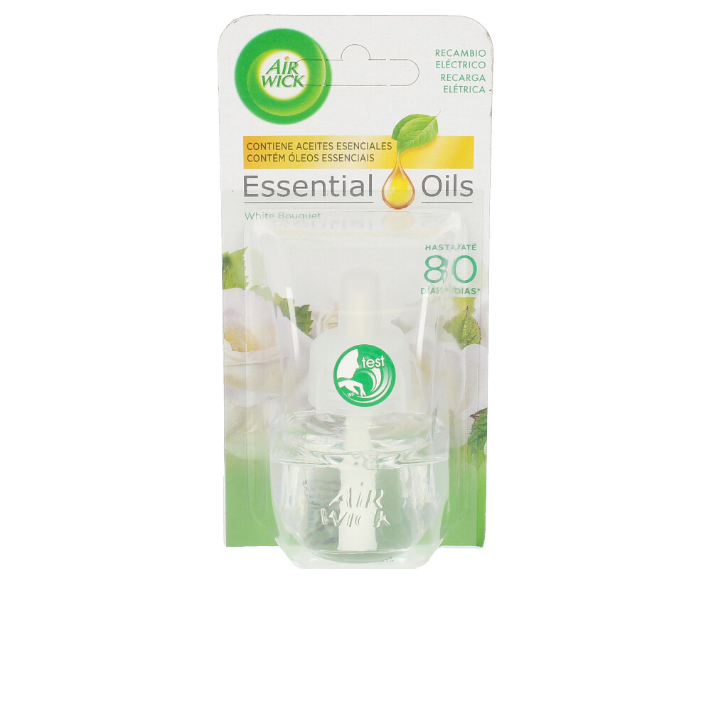 8410104004545 Air Wick Electric Replacement Air Freshener, White Bouquet 19 ml - Image 1