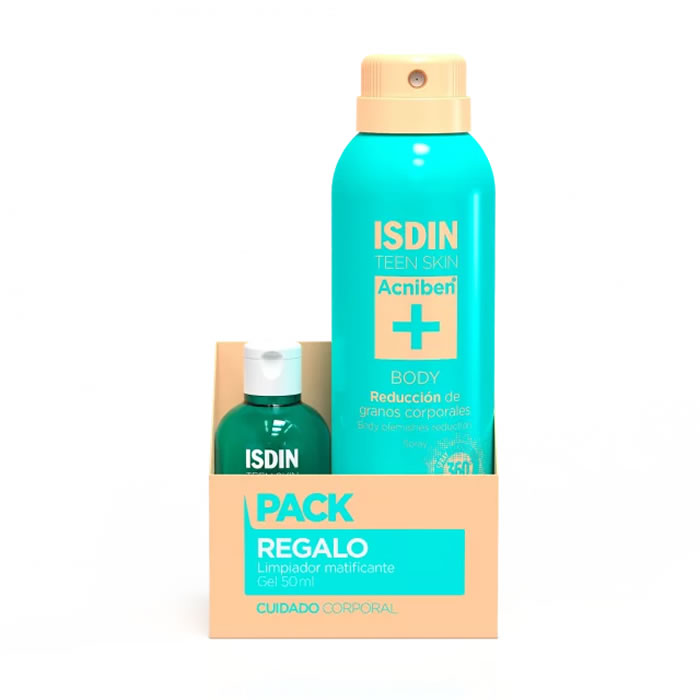8429420242647 Isdin Acniben Body 150ml Set 2 Pieces - Image 1