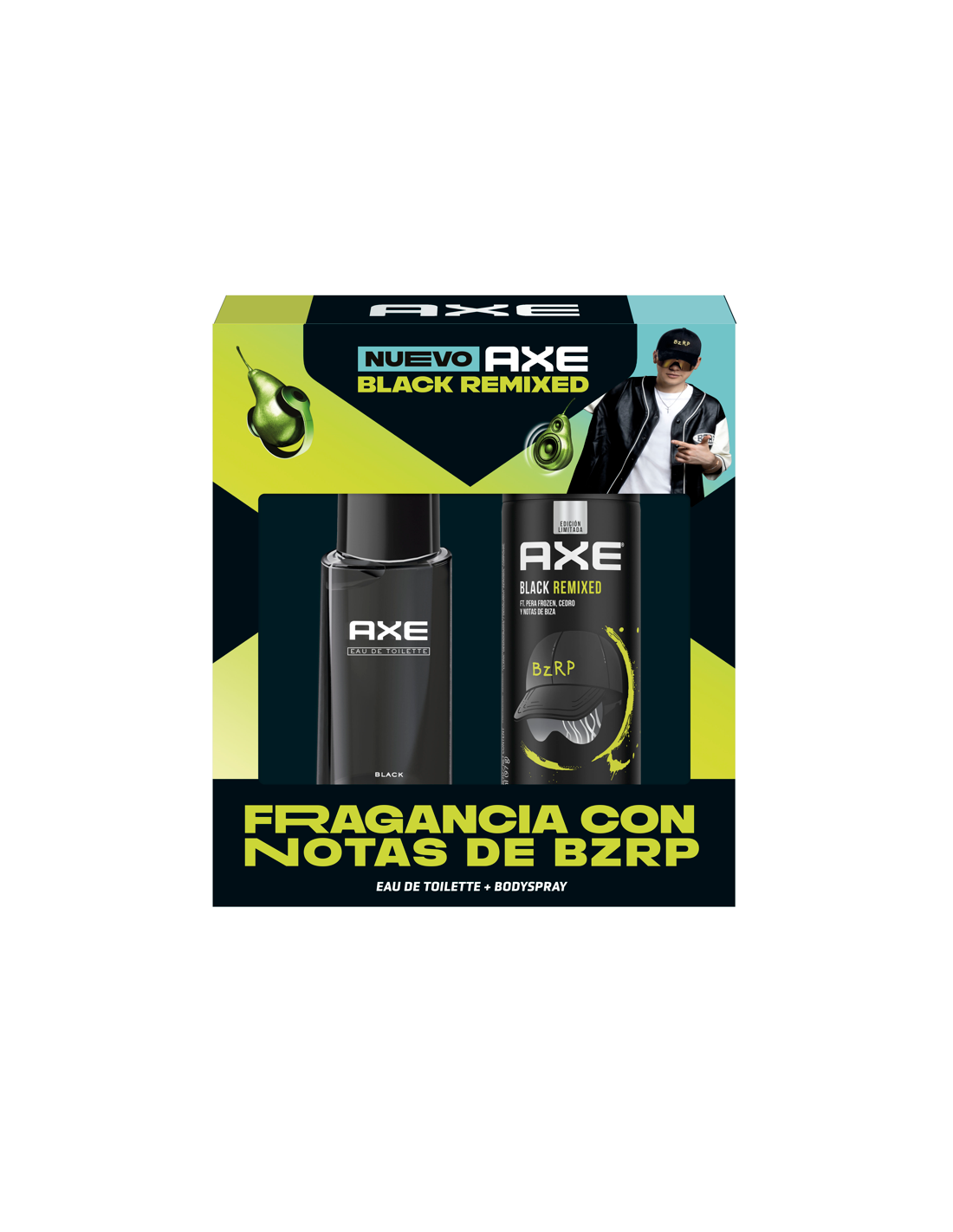 8720181585531 Axe Trio Black Aft Gel Desodorante - Image 1