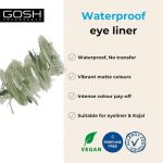 Gosh Matte Eye Liner #018 Olive Geen 1.2 G - Image 2