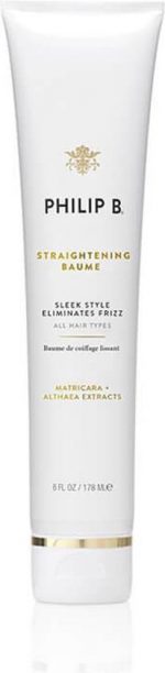 Philip B Styling Drop Dead Straightening Baume Balsem Straight Hair  Anti frizz 178ml - Image 4