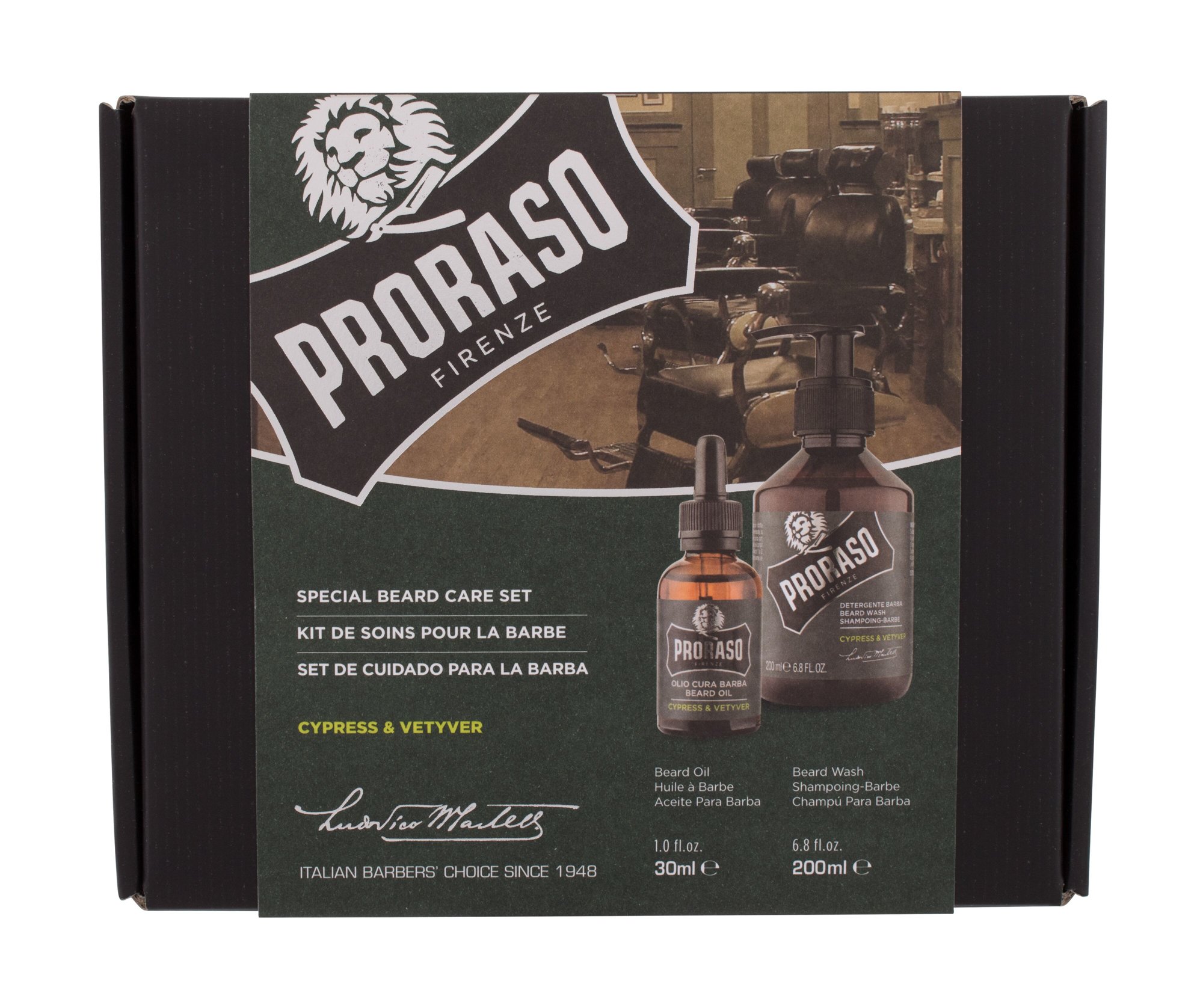 2308365_4d650c6ab6e9003e60241fd7f4eaebe5 Proraso Proraso Beard Care Duo Kit For New Or Short Beards Cypress And Vetyver - Image 1