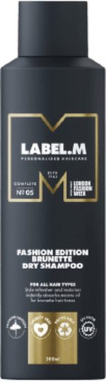 Label.M Droogshampoo Brunette-200 ml - Droogshampoo vrouwen - Voor Gekleurd haar - Image 3