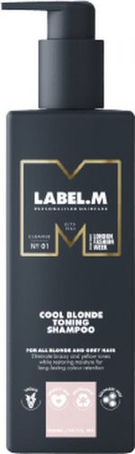 Label.M Cool Blonde Toning Shampoo - 300ml - Zilvershampoo vrouwen - Voor Alle haartypes - Image 4