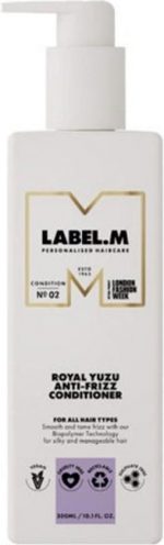 Label.M Royal Yuzu Anti-Frizz Conditioner - 300ml - Conditioner voor ieder haartype - Image 2