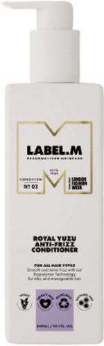 Label.M Royal Yuzu Anti-Frizz Conditioner - 300ml - Conditioner voor ieder haartype - Image 4