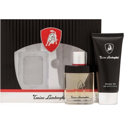2560237_9dea17a07d0f871ab49861d6ca72e300 Lamborghini Invincibile Giftset Eau De Toilette 40ml Shower Gel 100ml - Image 1