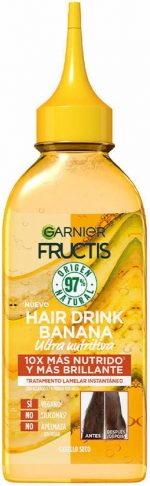 Voedende Conditioner Garnier Fructis Hair Drink Vloeistof Banana (200 ml) - Image 3