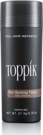 Toppik Fibers Hair Building Fibers Poeder Medium Brown 27gr