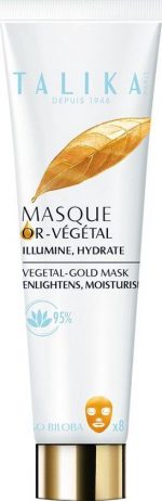 Talika Face Masque Or vegetal Vegetal Gold Mask Masker Stralende Huid 30ml