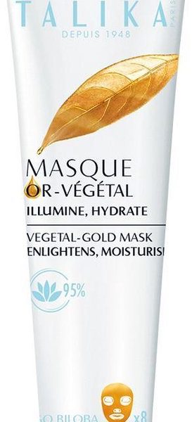 Talika Face Masque Or vegetal Vegetal Gold Mask Masker Stralende Huid 30ml
