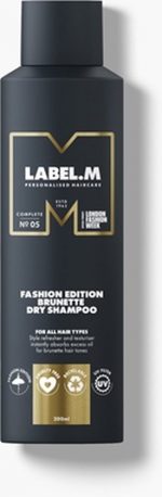 Label.M Droogshampoo Brunette-200 ml - Droogshampoo vrouwen - Voor Gekleurd haar - Image 2
