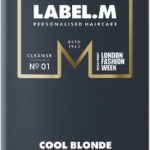 Label.M Cool Blonde Toning Shampoo - 300ml - Zilvershampoo vrouwen - Voor Alle haartypes