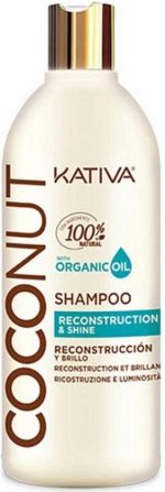 Vochtinbrengende Shampoo Coconut Kativa P9000270 (500 ml) (500 ml) - Image 3