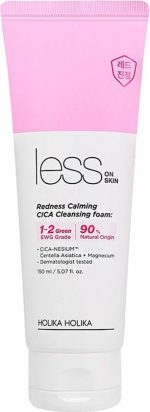 Holika Holika Less on Skin Redness Calming CICA Cleansing Foam 150ml.