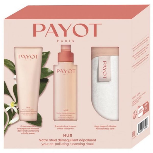 Payot Nue Lait Micellaire Demaquillant 75ml Set 3 Pieces