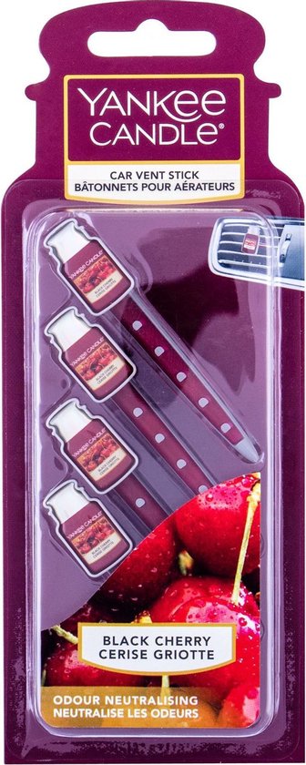 336x840-164 Yankee Candle Car Vent Stick Black Cherry - Image 1