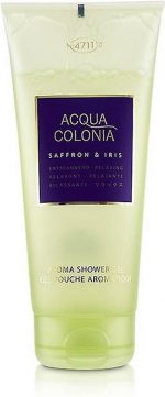 4711 Acqua Colonia Saffron & Iris Shower Gel 200ml - Image 4