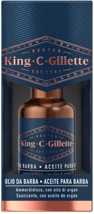 370x840-62 Gillette King Beard Oil 30ml - Image 1