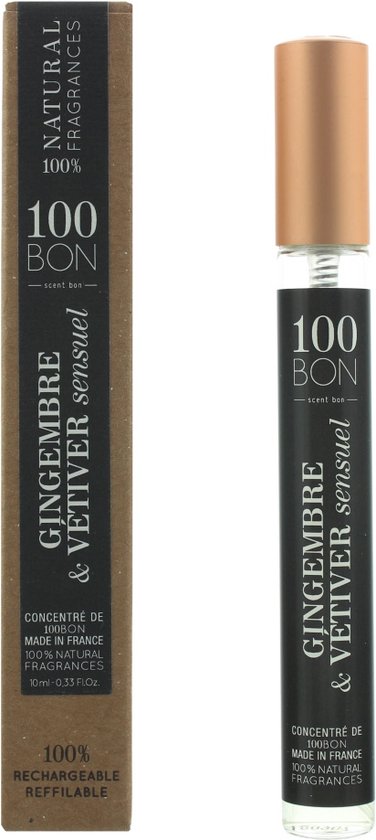 376x840-10 100 Bon Gingembre Vetiver Sensual Concentra c Refillable Eau De Parfum 10ml - Image 1