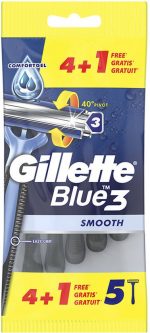Shaving Razors Gillette Blue 3 Disposable (5 Units) - Image 2