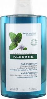 Klorane Shampoo Anti pollution Menthe Aquatique Shampoo Detox - Image 3