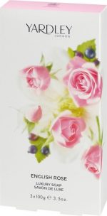 English Rose Yardley by Yardley London 104 ml - 3 x 100 ml Luxury Soap - Image 3