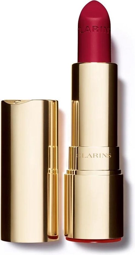 445x840-39 Clarins Joli Rouge Velvet Lipstick - Lippenstift - 754V Deep Red - Image 1