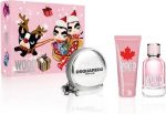 Dsquared2 Wood for women Set - Eau de toilette 100 ml - Shower gel 100 ml + tasje - Image 2