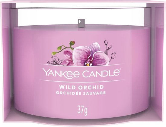 550x422-70 Yankee Candle Geurkaars Filled Votive Wild Orchid - 4 cm / ø 5 cm - Image 1