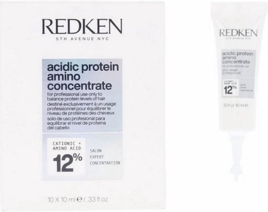 550x435-36 Redken - Acidic Bonding Concentrate - Protein Amino Concentrate - Voor-/nabehandeling voor beschadigd- of onhandelbaar haar - 10 x 10 ml - Image 1