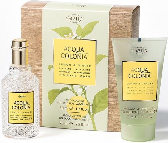 550x468-4 4711 Aqua Colonia Lemon & Ginger Lote 2 Pcs - Image 1